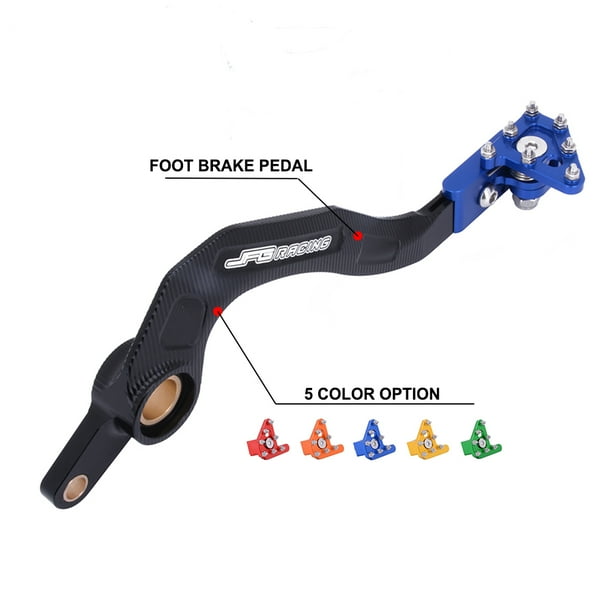 Outlaw Racing OR2434 Aluminum CNC Rear Brake Foot Pedal Lever Flex Tip Kit CRF450F Outlaw Racing OR2434 Aluminum CNC Rear Brake Foot Pedal Lever Flex Tip Kit CRF450F
